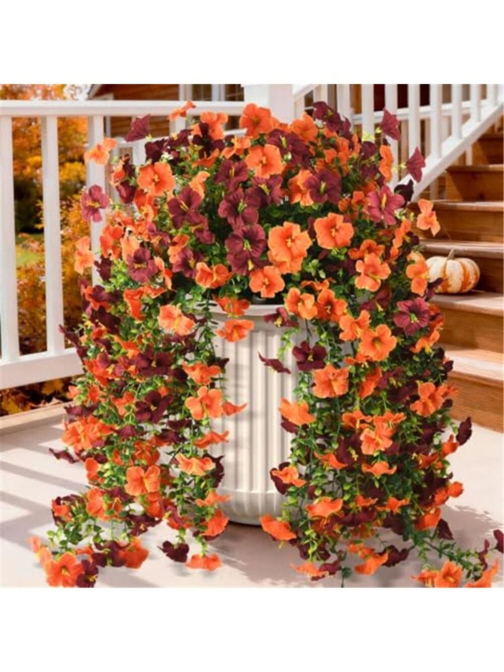 Artificial Fake Fall Flowers Plants for Outdoor Decoration